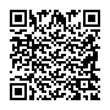 Codice QR per il numero di telefono +2698422915