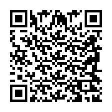 Codice QR per il numero di telefono +2698422920