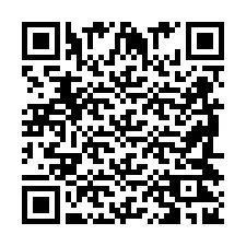 Código QR para número de teléfono +2698422931