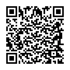 Código QR para número de teléfono +2698422960