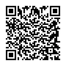 Código QR para número de teléfono +2698422961