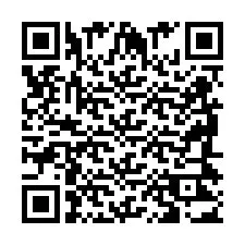 QR-code voor telefoonnummer +2698423000