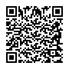 QR-koodi puhelinnumerolle +2698423002