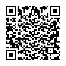 QR код за телефонен номер +2698423011