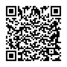 Código QR para número de teléfono +2698423015