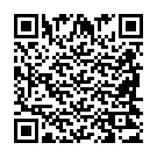 QR-код для номера телефона +2698423017