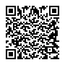 QR код за телефонен номер +2698423023