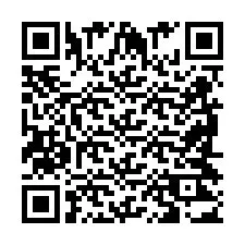 Código QR para número de teléfono +2698423039