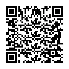 Codice QR per il numero di telefono +2698423045