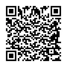 Código QR para número de teléfono +2698423047