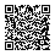 QR-code voor telefoonnummer +2698423051