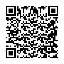 QR-code voor telefoonnummer +2698423056