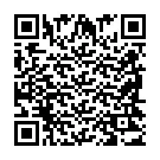 QR-code voor telefoonnummer +2698423059