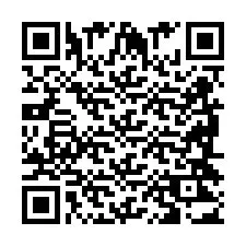 QR код за телефонен номер +2698423072