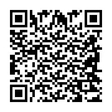 Código QR para número de teléfono +2698423073