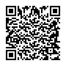 Código QR para número de teléfono +2698423074