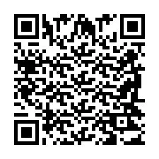 QR-code voor telefoonnummer +2698423075