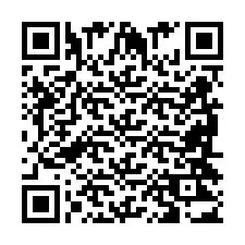 Codice QR per il numero di telefono +2698423077