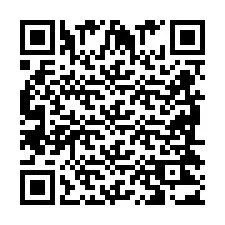 Código QR para número de telefone +2698423096