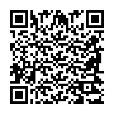 Código QR para número de telefone +2698423107