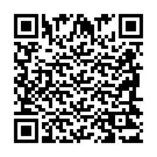 QR код за телефонен номер +2698423140