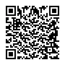 Código QR para número de telefone +2698423157