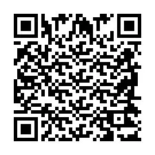 Kod QR dla numeru telefonu +2698423189