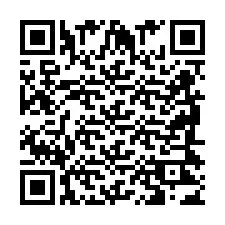 Código QR para número de telefone +2698423404