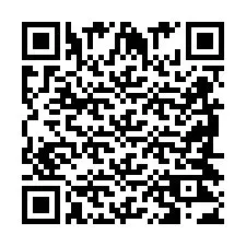 QR-Code für Telefonnummer +2698423438