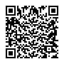 QR-Code für Telefonnummer +2698423439