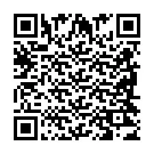 QR код за телефонен номер +2698423466