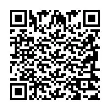 QR-code voor telefoonnummer +2698423504