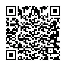 QR код за телефонен номер +2698423523