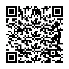 QR-code voor telefoonnummer +2698423526