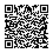 QR код за телефонен номер +2698423540