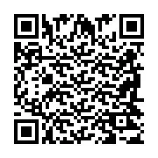 QR-code voor telefoonnummer +2698423565