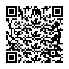 Código QR para número de teléfono +2698423573