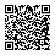 Codice QR per il numero di telefono +2698423582