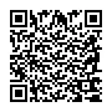 Código QR para número de teléfono +2698760750