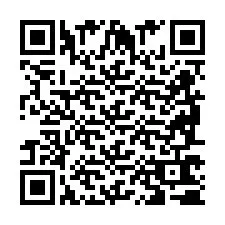 QR-code voor telefoonnummer +2698760752