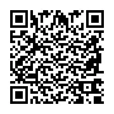 Código QR para número de teléfono +2698760807