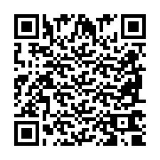 QR-код для номера телефона +2698760813