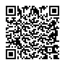 QR код за телефонен номер +2698760816