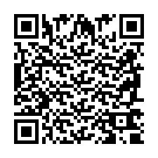 QR Code pour le numéro de téléphone +2698760820