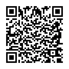 QR-код для номера телефона +2698760838