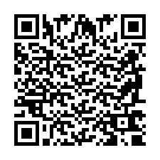 QR-code voor telefoonnummer +2698760851