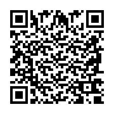 QR код за телефонен номер +2698760858