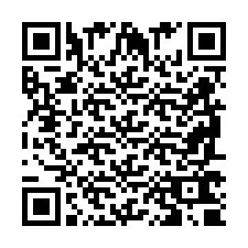 Código QR para número de telefone +2698760865