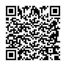 QR-код для номера телефона +2698760866