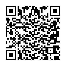 QR-koodi puhelinnumerolle +2698760883